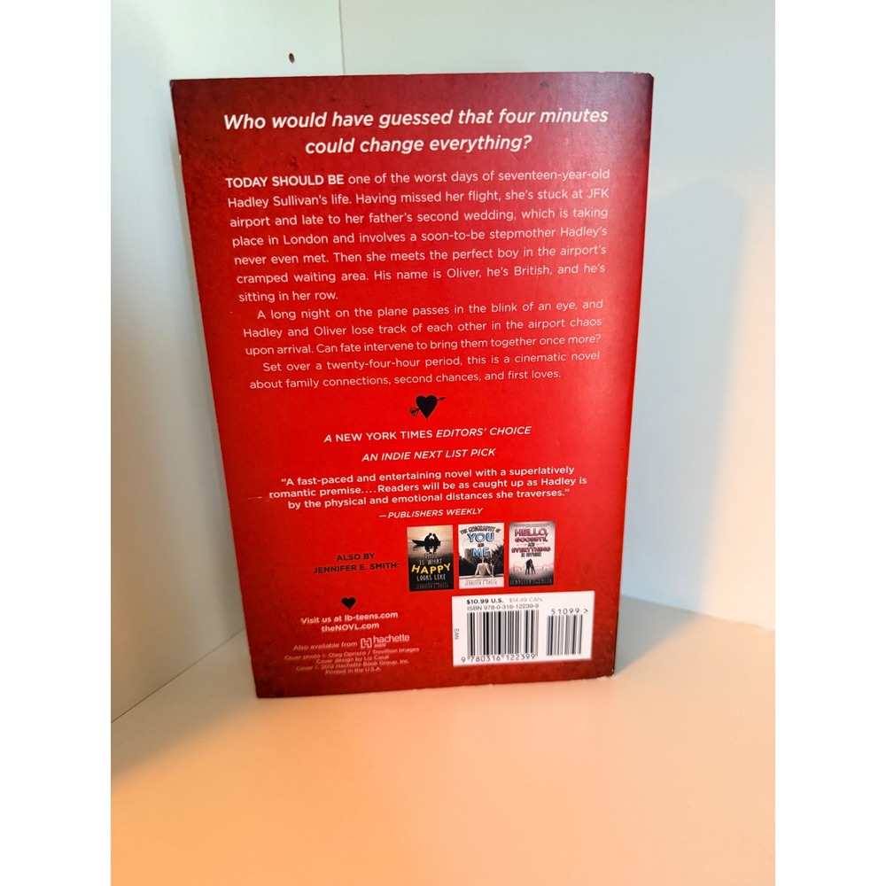 The Statistical Probability of Love at First Sight Jennifer E Smith Paperback YA - Picture 2 of 3
